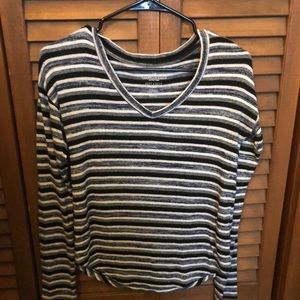 Striped American Eagle lightweight sweater